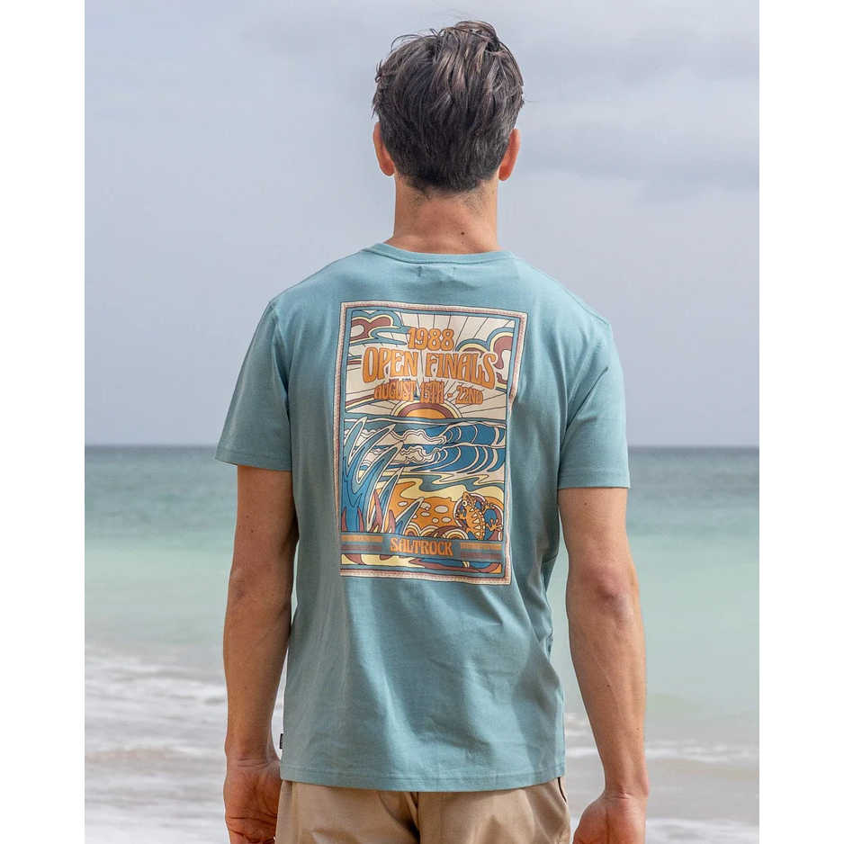 Saltrock Open Finals Mens Short Sleeve T-Shirt - Poole Harbour Watersports