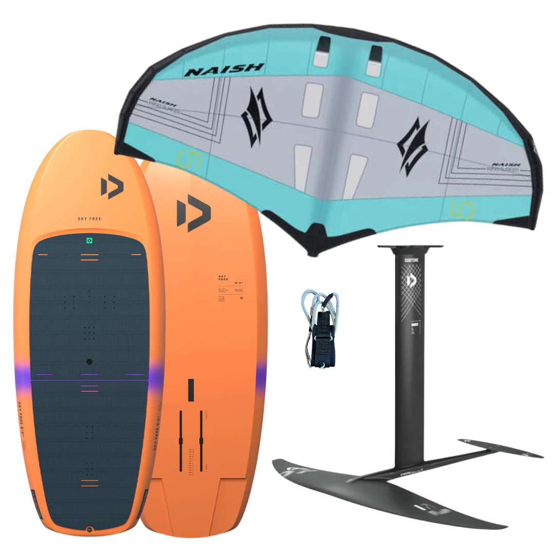 Duotone Foil + Board + Naish Wing Package - Poole Harbour Watersports