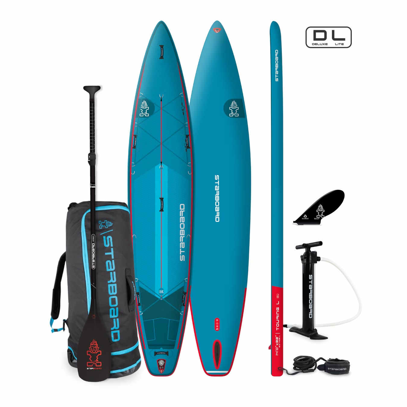 Starboard Touring Deluxe Lite SUP 2025 - Poole Harbour Watersports