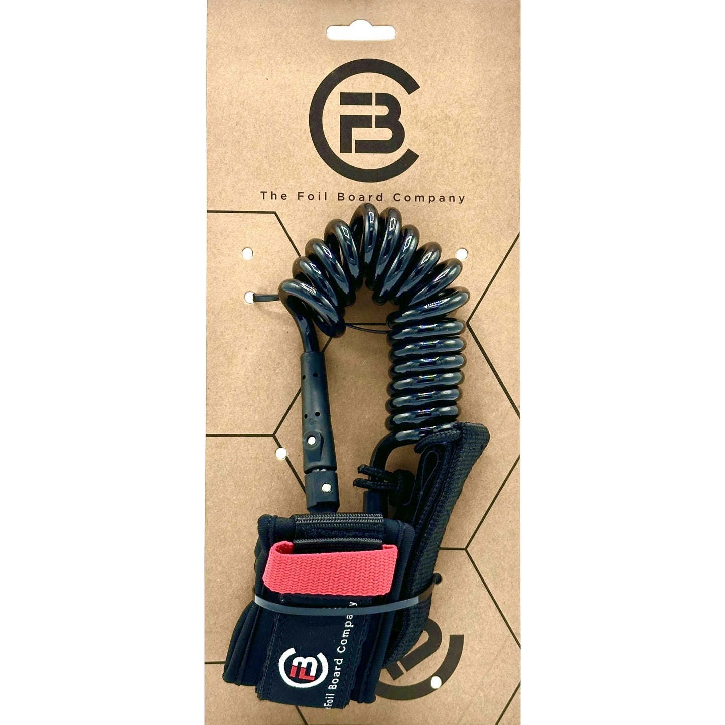 FBC Wing Wrist Leash Coiled - Poole Harbour Watersports