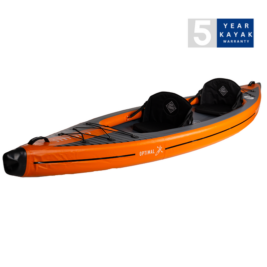 Sandbanks Style Optimal Double Seater Kayak - Poole Harbour Watersports