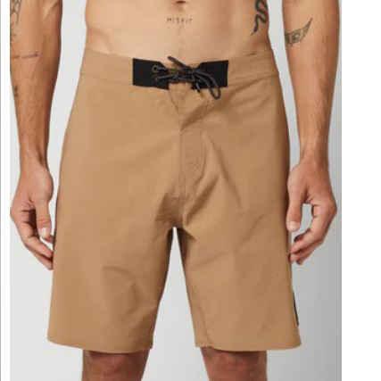 Mystic brand swim boardshort - slate brown - Poole Harbour Watersports