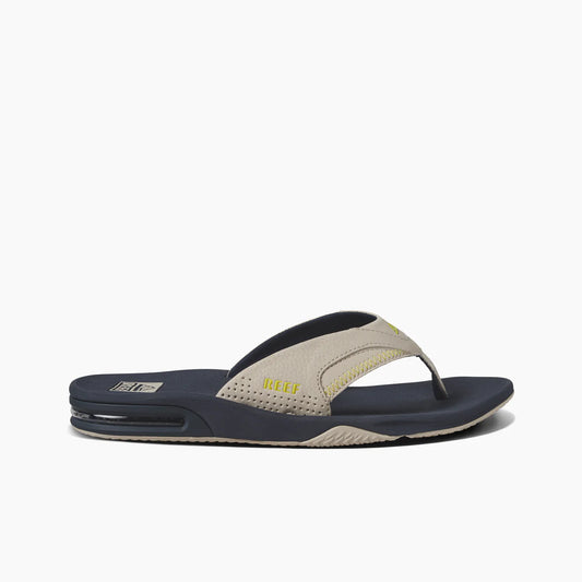 REEF Mens Fanning Flip Flop - Navy/Oak/Lime - Poole Harbour Watersports