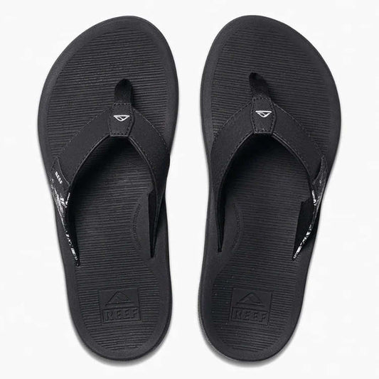 Reef Santa Ana Black Flip Flops - Poole Harbour Watersports