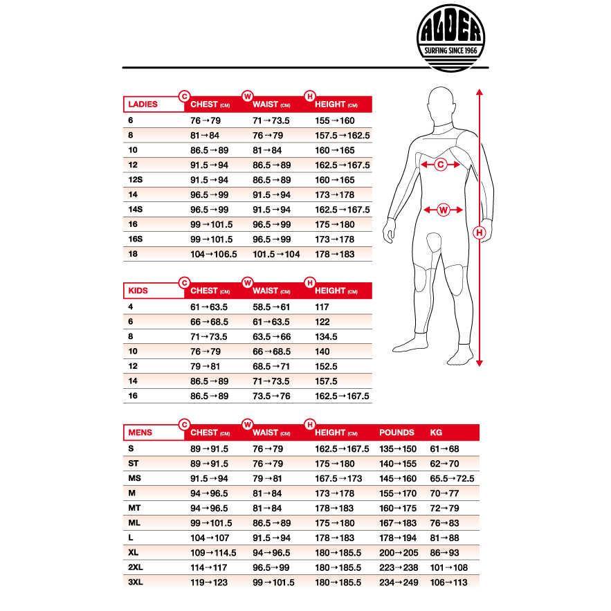 Alder Impact Ladies Shortie Wetsuit - Poole Harbour Watersports