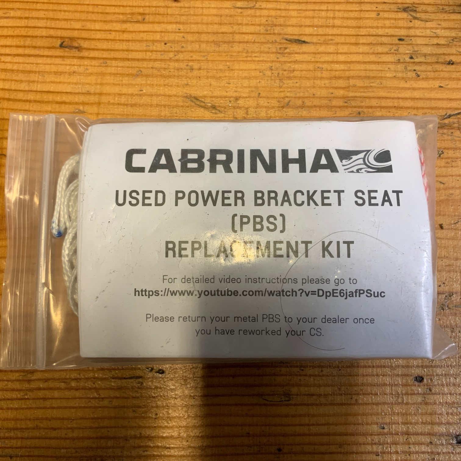 Cabrinha Used Power Bracket Seat Replacement Kit - Poole Harbour Watersports