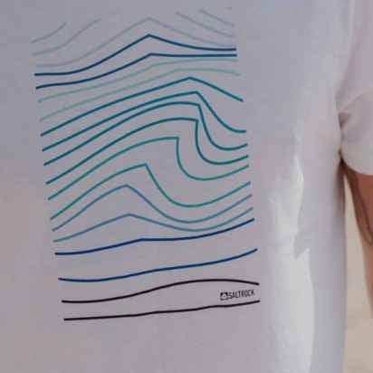 Saltrock Swell Lines Mens Tee - Poole Harbour Watersports
