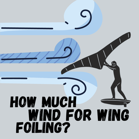 How Much Wind for Wing Foiling? | Poole Harbour Watersports - Poole Harbour Watersports