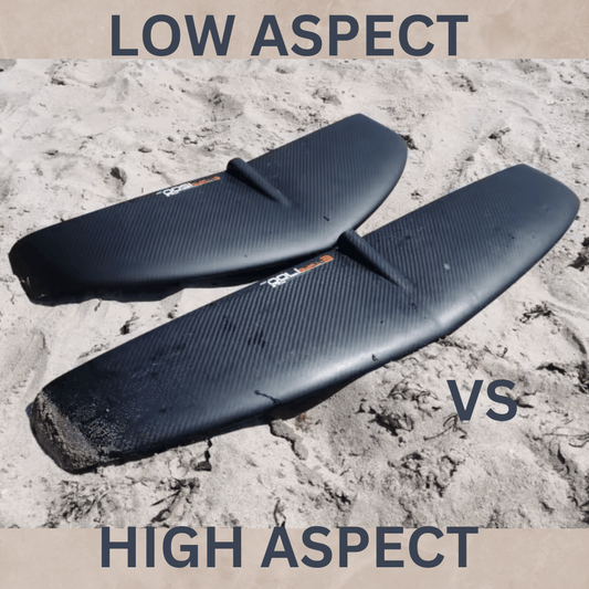 Low Aspect Vs High Aspect Foils - Poole Harbour Watersports