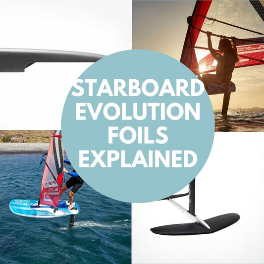 Starboard Evolution Foils: Why? And what does it mean? - Poole Harbour Watersports