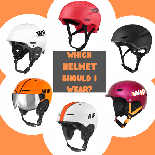 Which helmet should I be wearing? | Poole Harbour Watersports - Poole Harbour Watersports