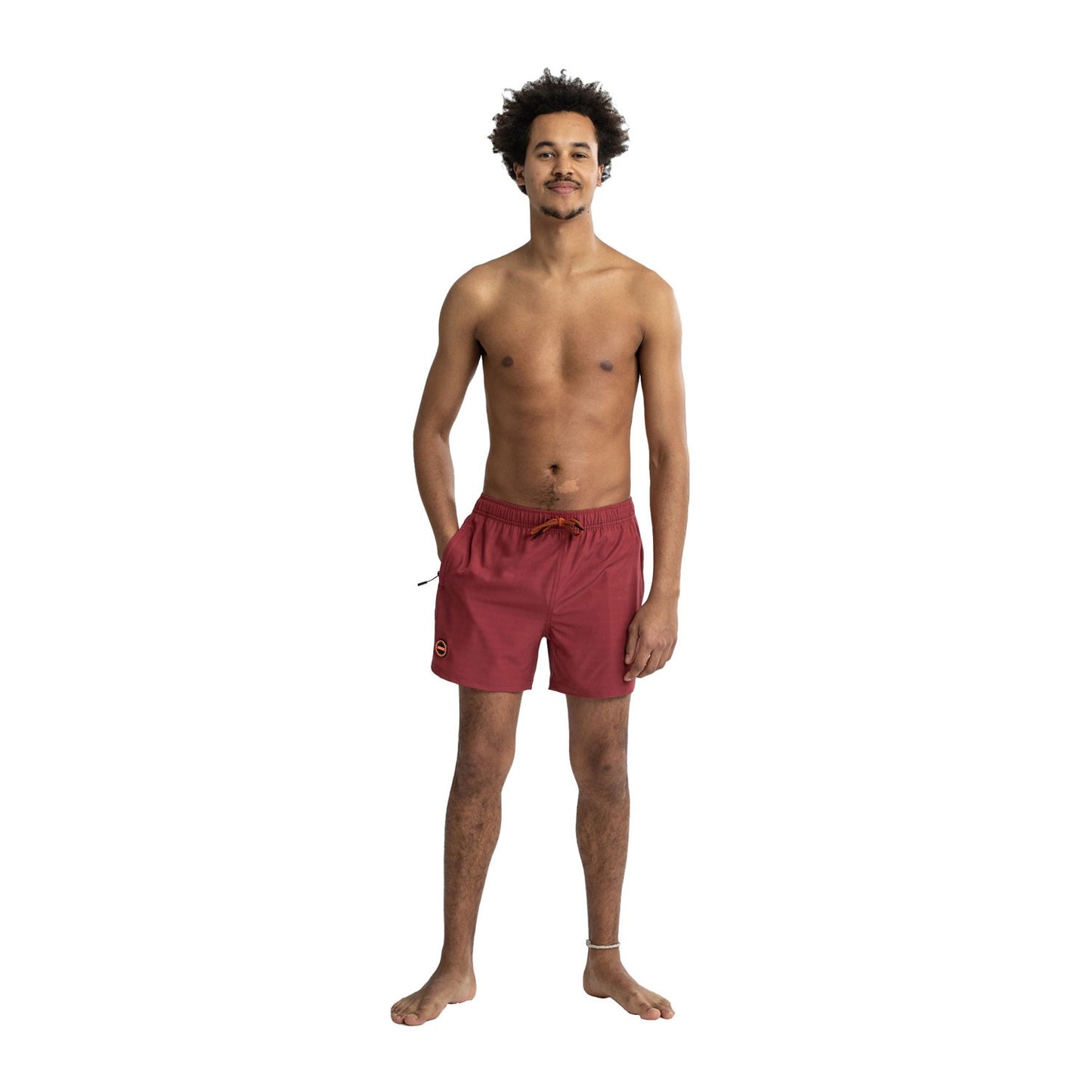 Jobe swim short men burgundy red - Poole Harbour Watersports