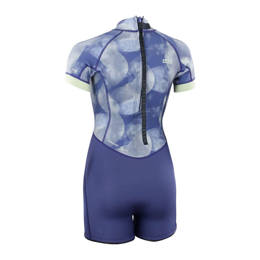 ION Amaze Shorty 2.5 Short Sleeve Back Zip Wetsuit Women - Poole Harbour Watersports
