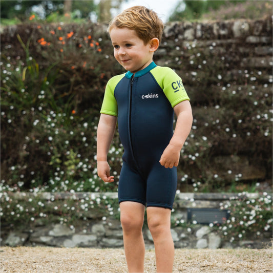 C-Skins NuWave C-KID Baby FZ Shorti - Poole Harbour Watersports