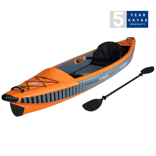 Sandbanks Style Explorer Single Seater Inflatable Kayak - Poole Harbour Watersports