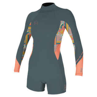 O'Neill Wms Bahia 2/1 Back Zip L/S Spring - Poole Harbour Watersports