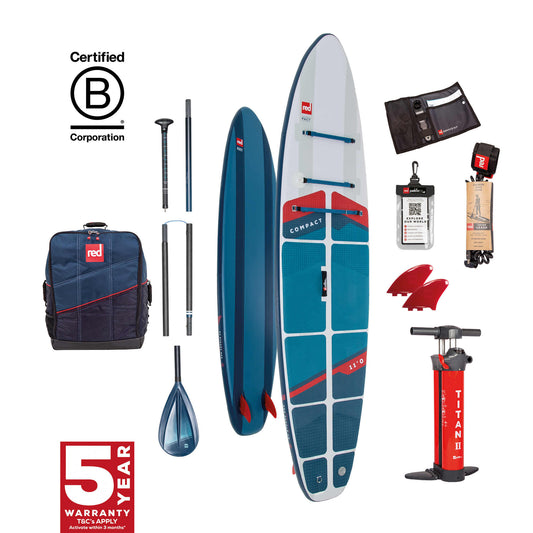 RED Compact 11.0 SUP 2024 - Poole Harbour Watersports