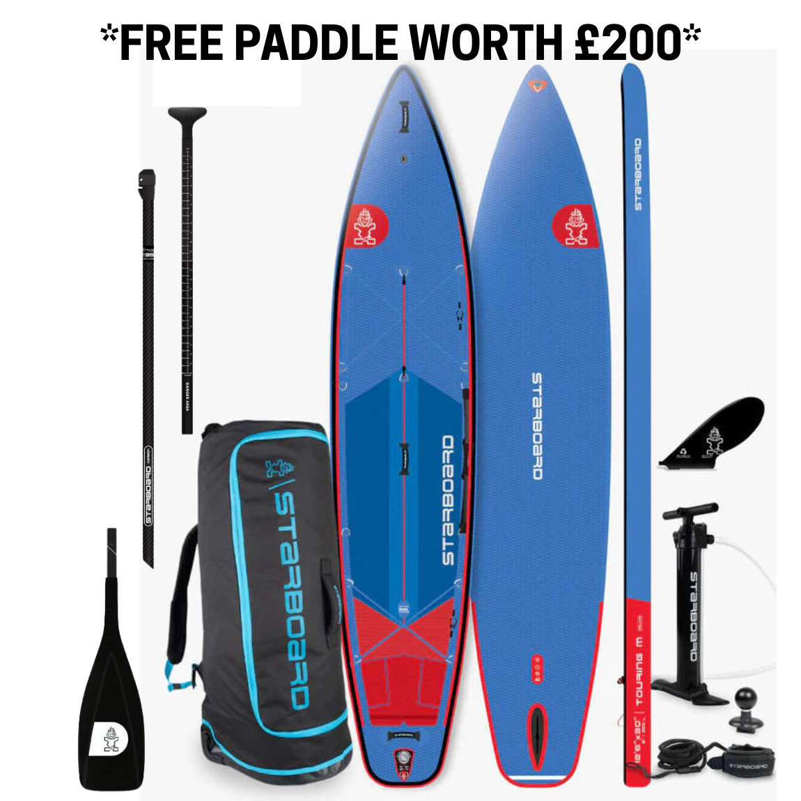 Starboard Touring Deluxe SUP 2025/2026 - Poole Harbour Watersports