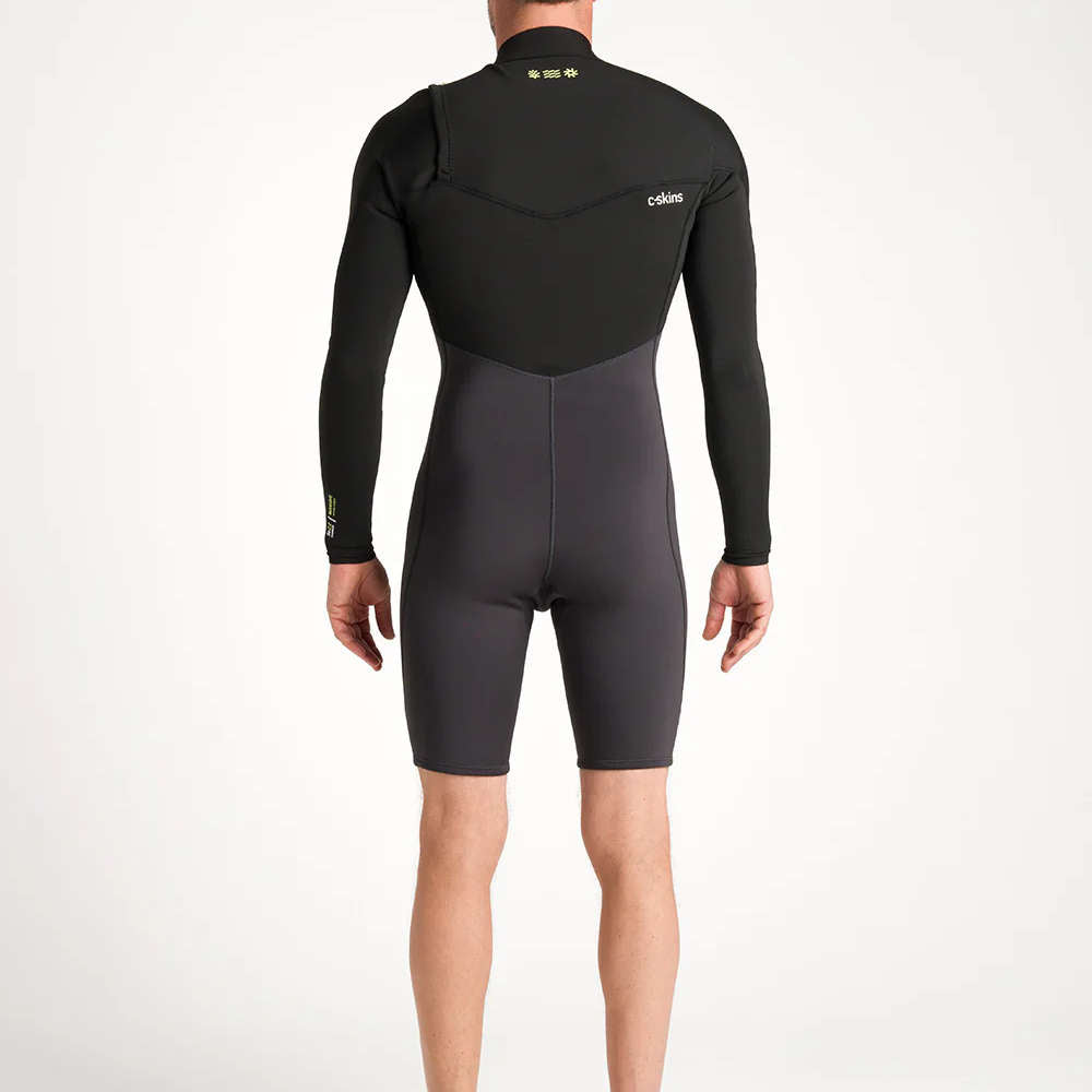 C-Skins Session Lite 3:2 Mens Chest Zip Spring - Poole Harbour Watersports