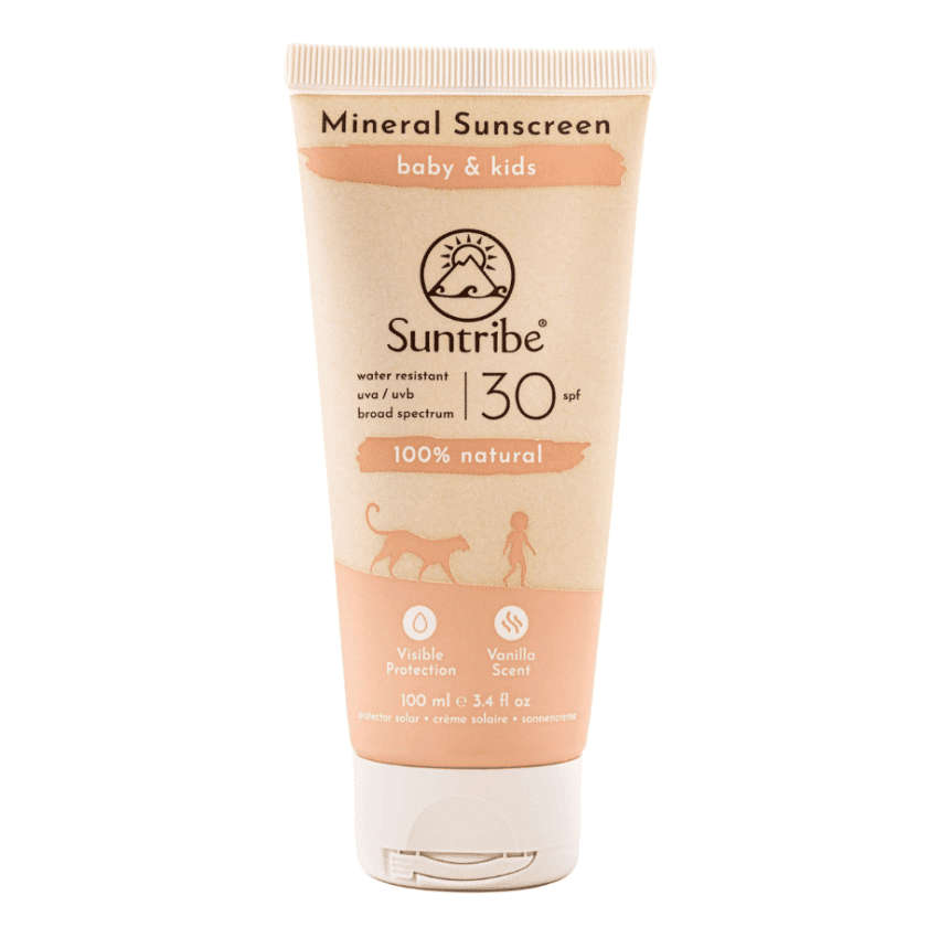Suntribe Organic Mineral Kids Sunscreen SPF 30 - Poole Harbour Watersports