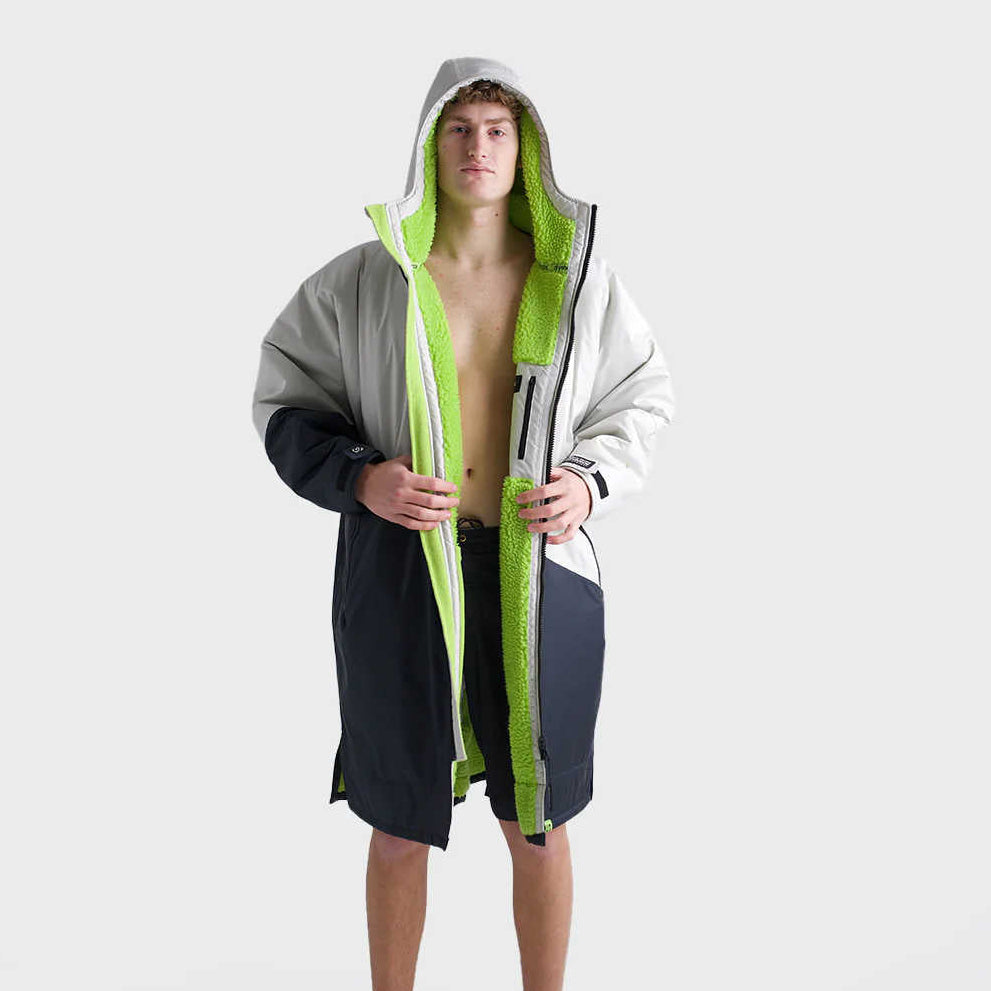 Dryrobe Advance Anthracite Lime - Poole Harbour Watersports