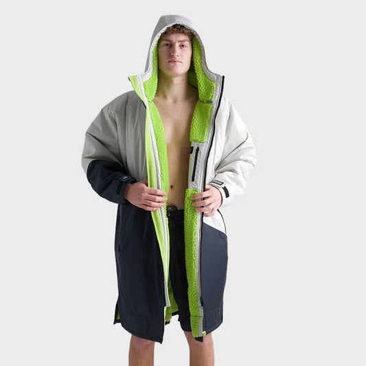 Dryrobe Advance Anthracite Lime - Poole Harbour Watersports