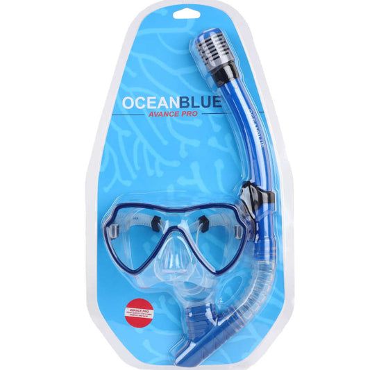 Ocean Blue Advance Pro Adult Snorkel Set - Poole Harbour Watersports