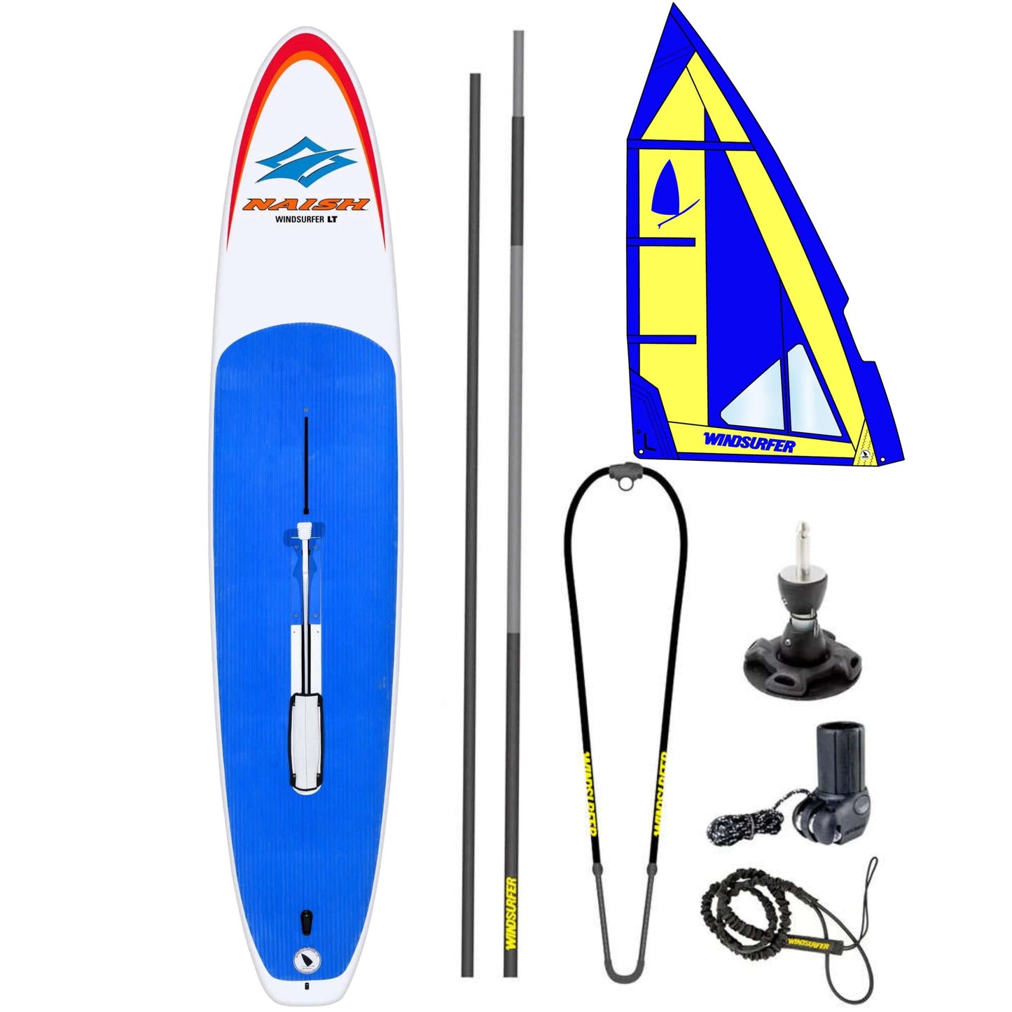 Naish Windsurfer LT Board + Package