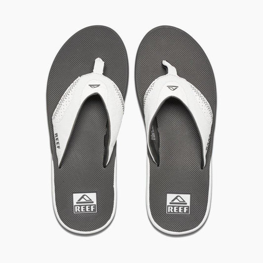 Fanning Flip Flops - Grey White - Poole Harbour Watersports