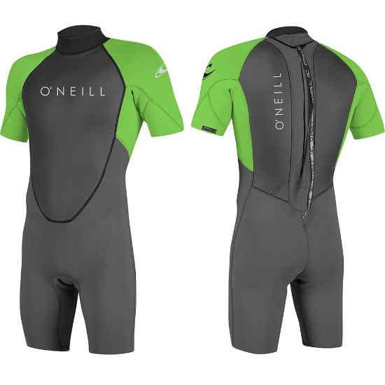 O'Neill Youth Reactor II 2mm Back zip S/S Spring - Poole Harbour Watersports