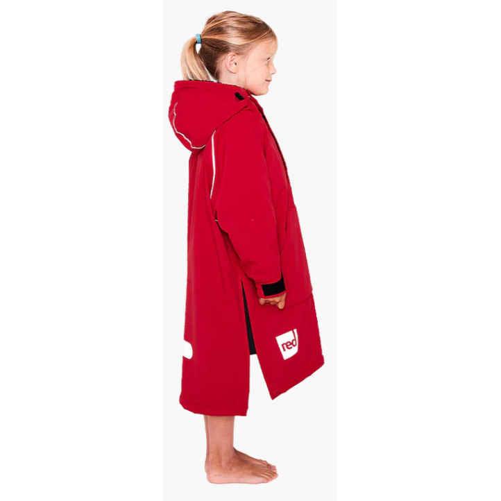 RED Kids Dry Poncho - Poole Harbour Watersports