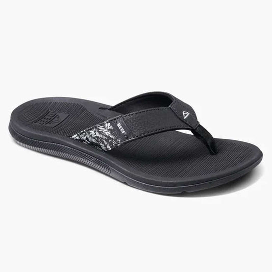 Reef Santa Ana Black Flip Flops - Poole Harbour Watersports