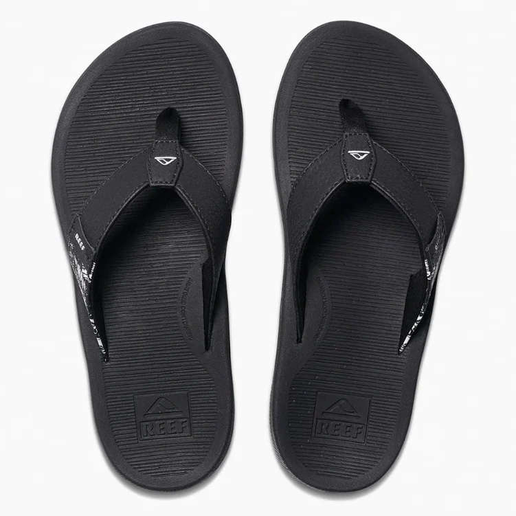 Reef Santa Ana Black Flip Flops - Poole Harbour Watersports