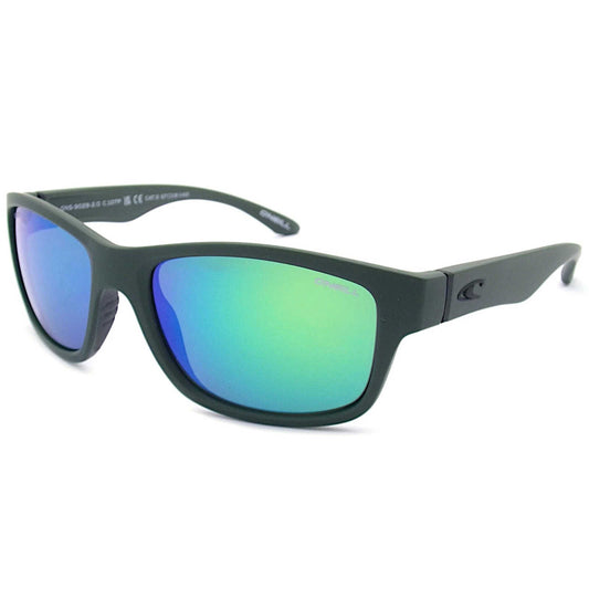 O’Neill Sunglasses 107P Matte Green/Black/Green Mirror