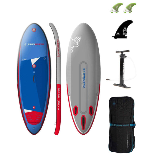 Starboard Surf Deluxe 9.5 Inflatable SUP 2024 - Poole Harbour Watersports