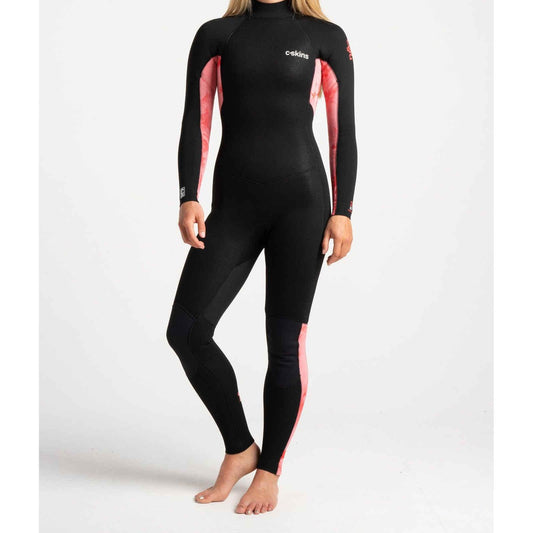 C-Skins Surflite 3:2 Womens GBS Back Zip Steamer 2022 - Poole Harbour Watersports