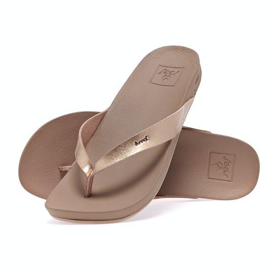 Rose Gold Reef Women's Cushion Bounce Court Sandal Reef Women
